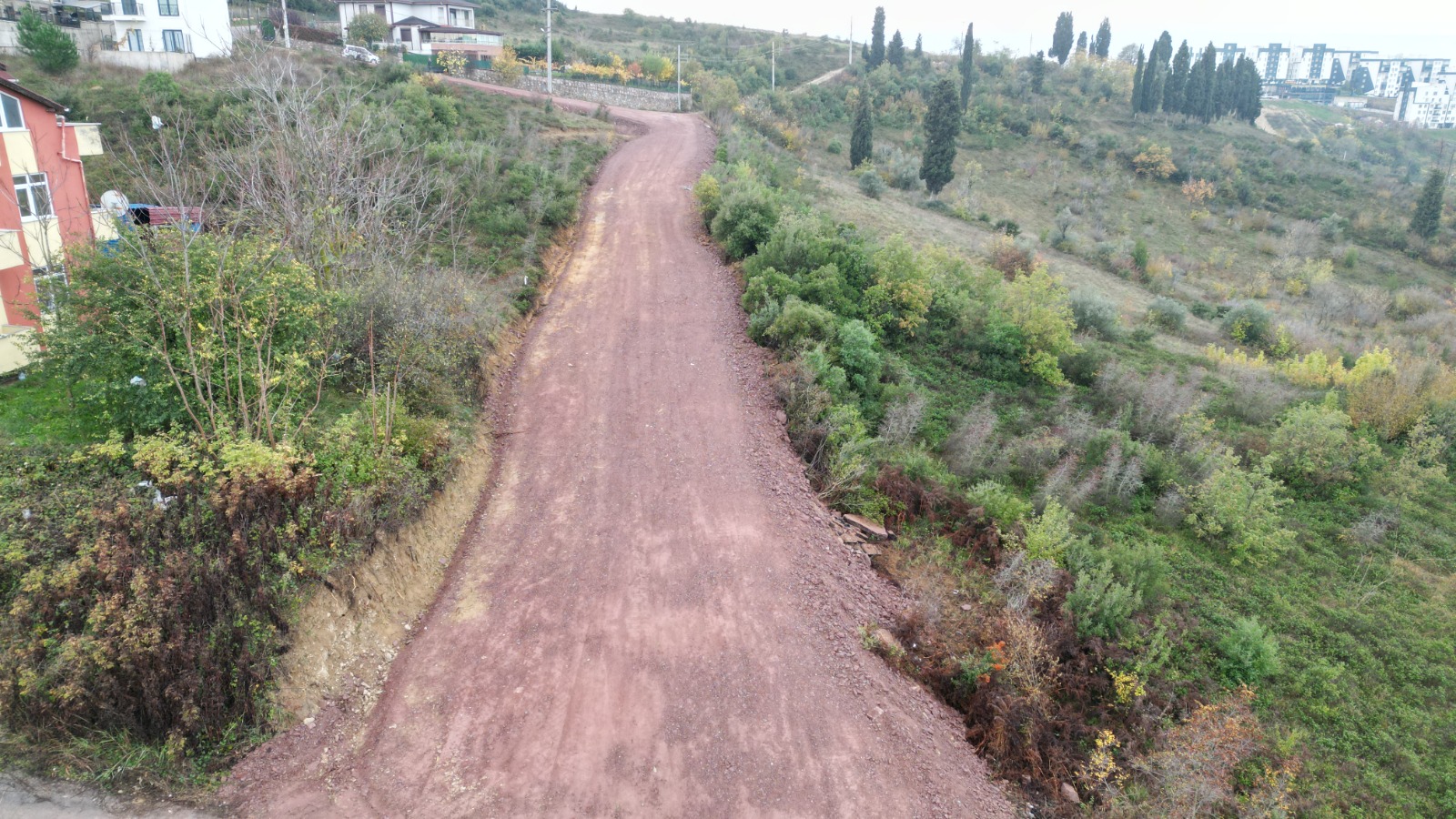 Tüysüzler Mahallesine imar yolu (5) Tüysüzler Mahallesine imar yolu (5)