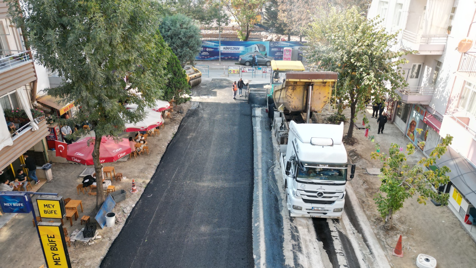 Zümrüt Sokak Çalışmalar Drone (6)