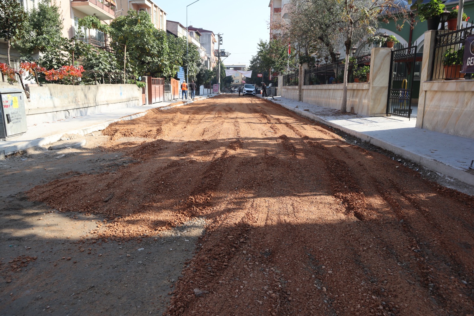 Zümrüt Sokakta çalışmalar devam ediyor (2)