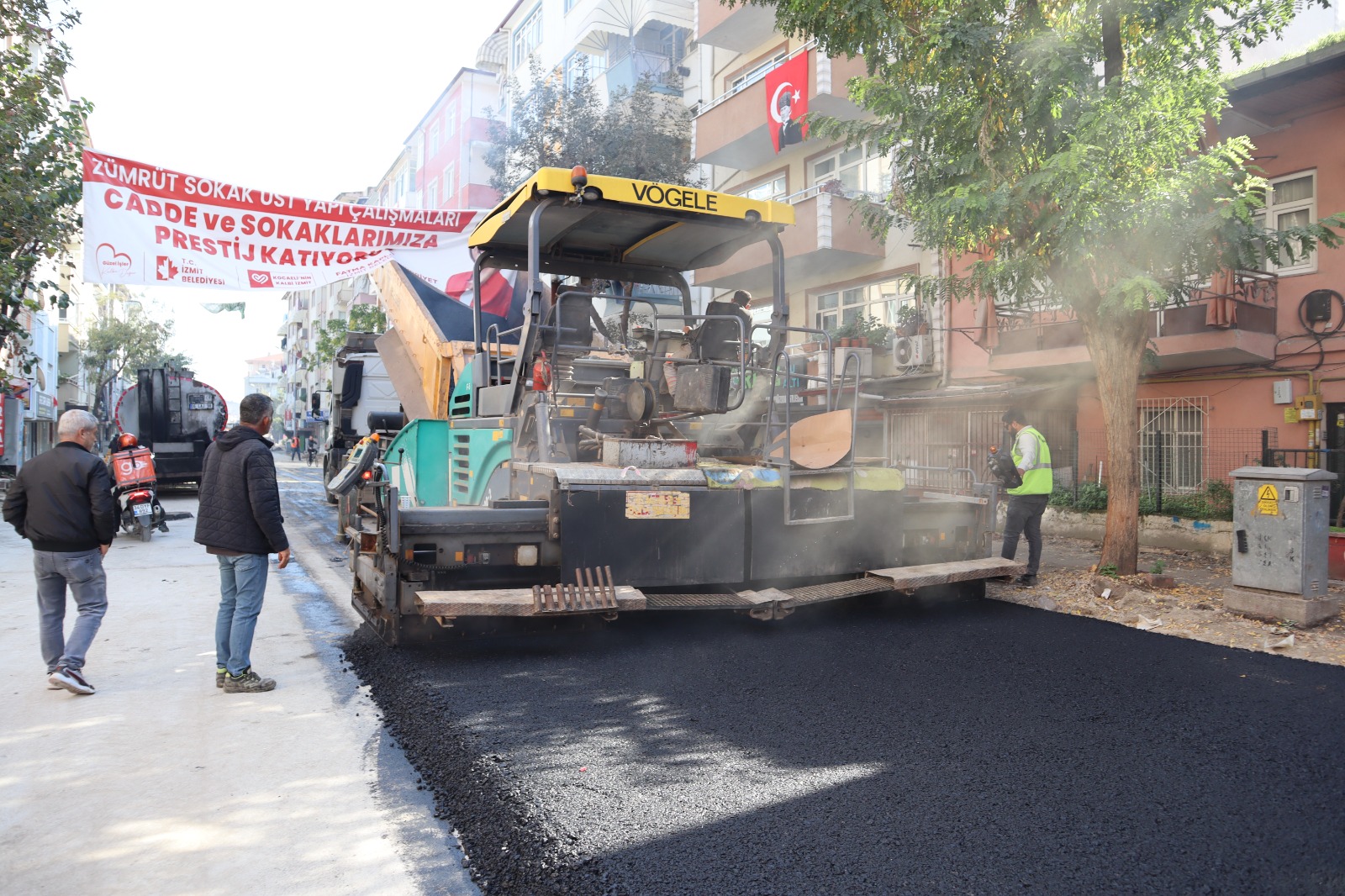 Zümrüt Sokakta çalışmalar devam ediyor (5)