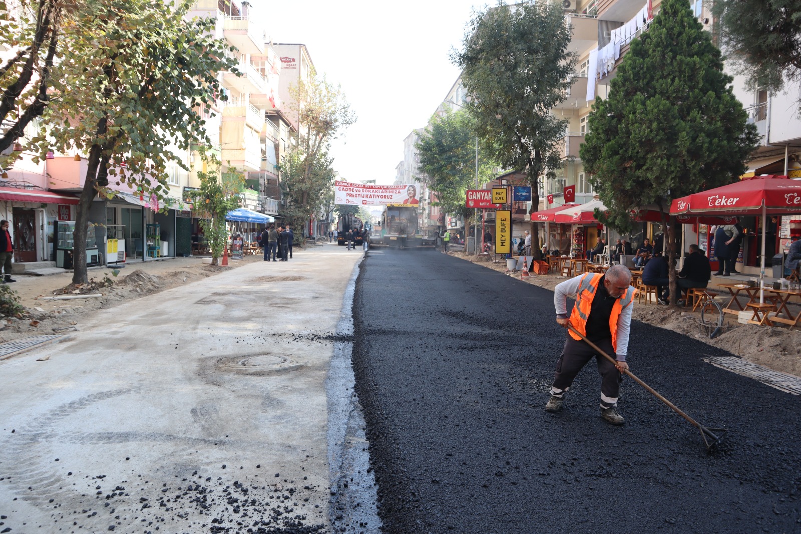 Zümrüt Sokakta çalışmalar devam ediyor (6)