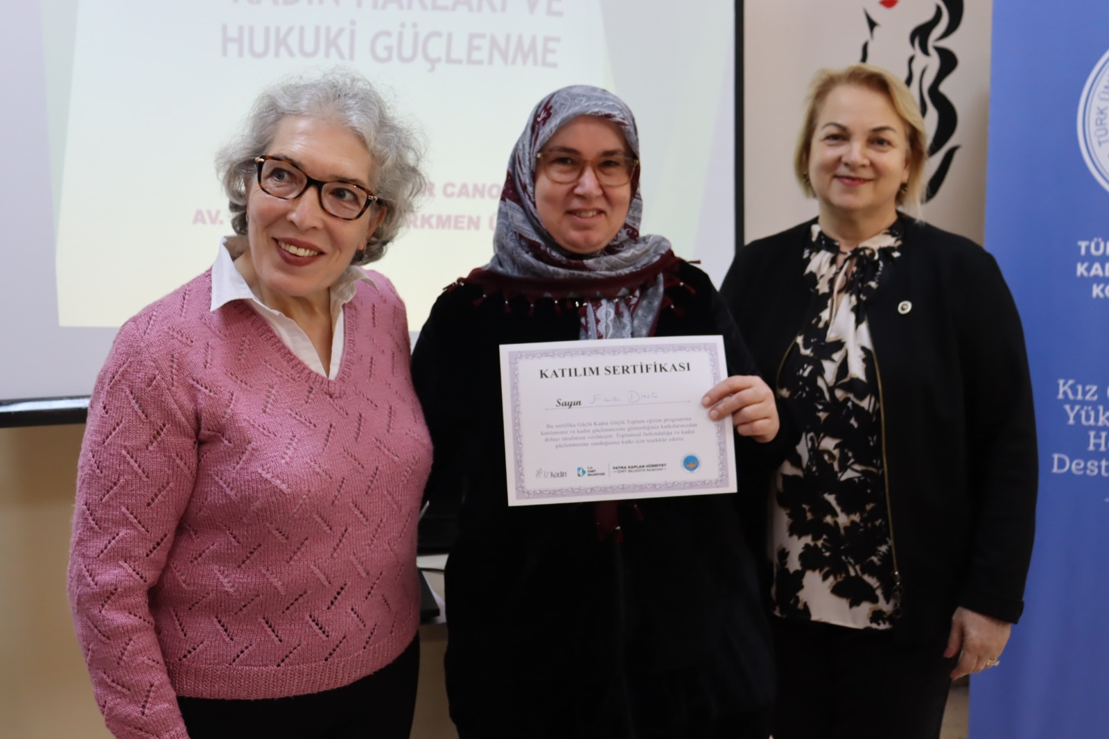 “Güçlü Kadın Güçlü Toplum” Projesinde ilk grubun eğitimleri tamamlandı! (3) “Güçlü Kadın Güçlü Toplum” Projesinde ilk grubun eğitimleri tamamlandı! (3)