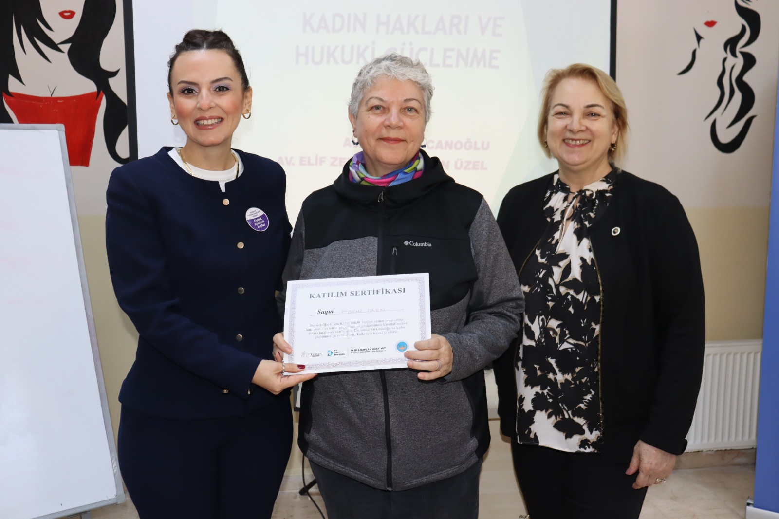 “Güçlü Kadın Güçlü Toplum” Projesinde ilk grubun eğitimleri tamamlandı! (4) “Güçlü Kadın Güçlü Toplum” Projesinde ilk grubun eğitimleri tamamlandı! (4)