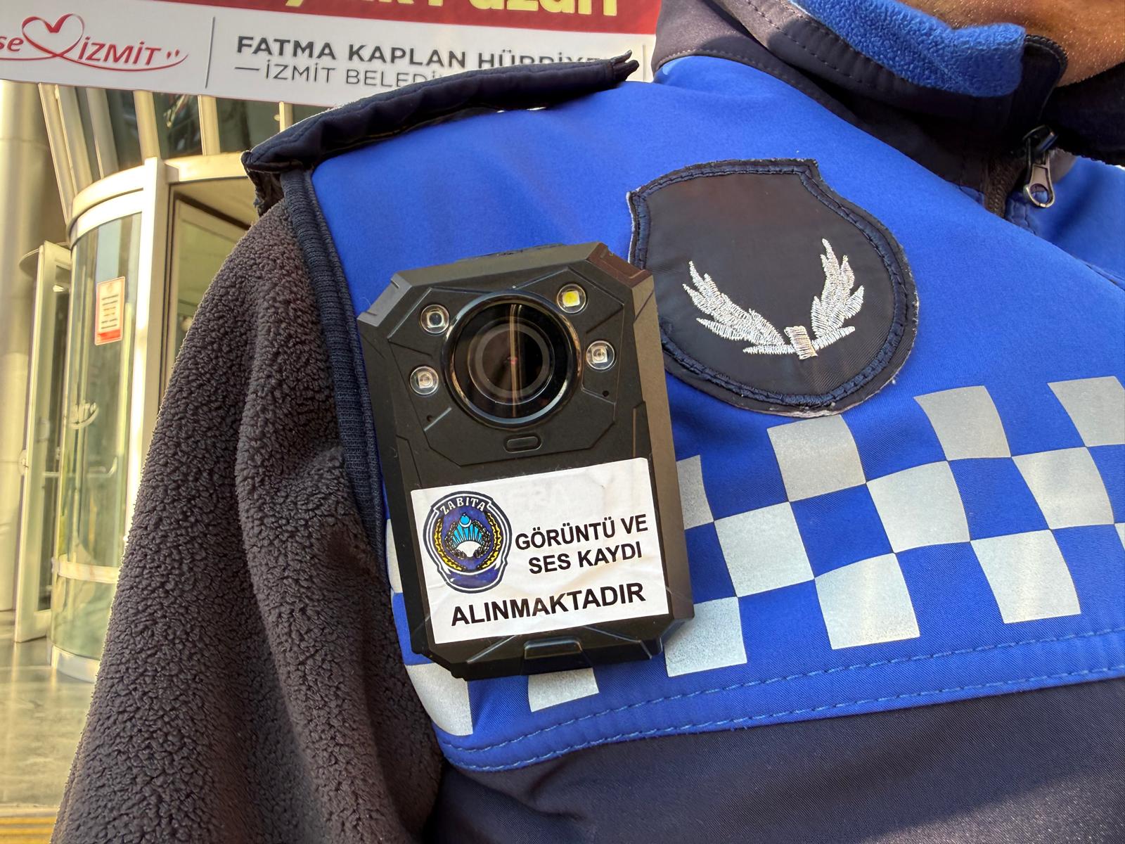 Izmit'te zabita denetimleri artik YAKA KAMERASINDA (1)