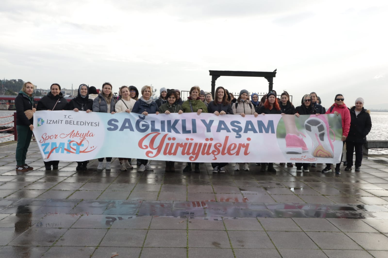 İzmitli kadınlar, yılın ilk ‘Sağlıklı Yaşam Yürüyüşü’nde buluştu (3)