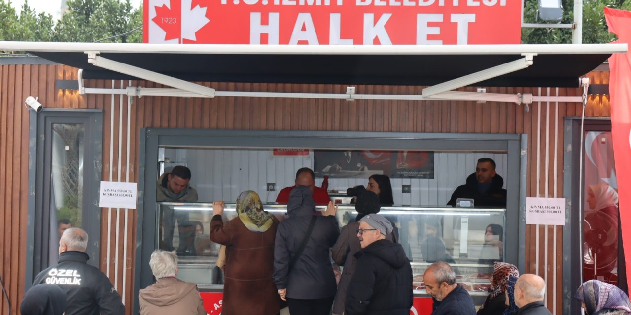HALK ET MOBİL ARACI, RAMAZAN’IN İLK GÜNÜNDE İZMİT BELEDİYE MEYDANI’NDA OLACAK