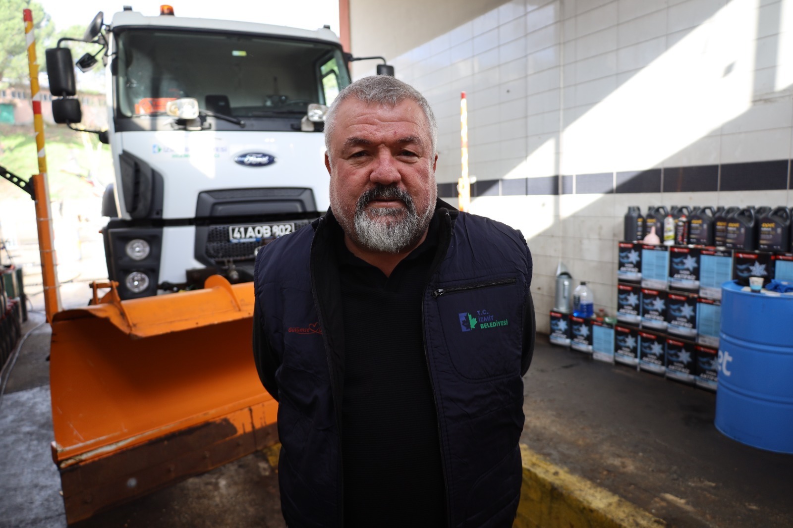 Makine İkmal ve Bakım Onarım Müdürü Orhan Marul
