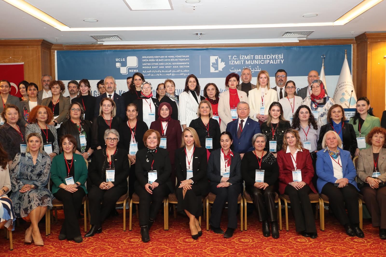 UCLGMEWA'da kadin dostu kentler için ortak akil (10)