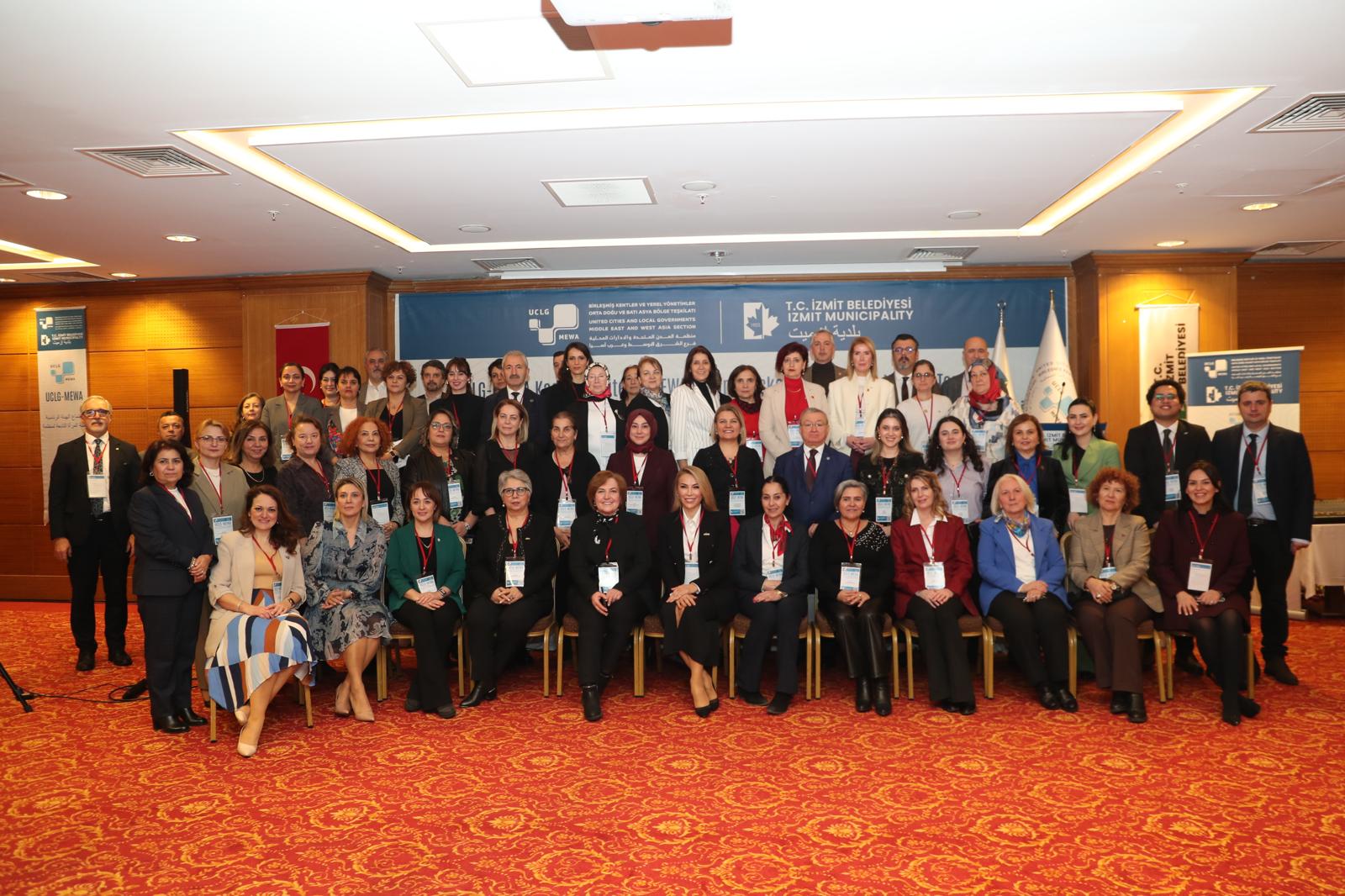 UCLGMEWA'da kadin dostu kentler için ortak akil (9)