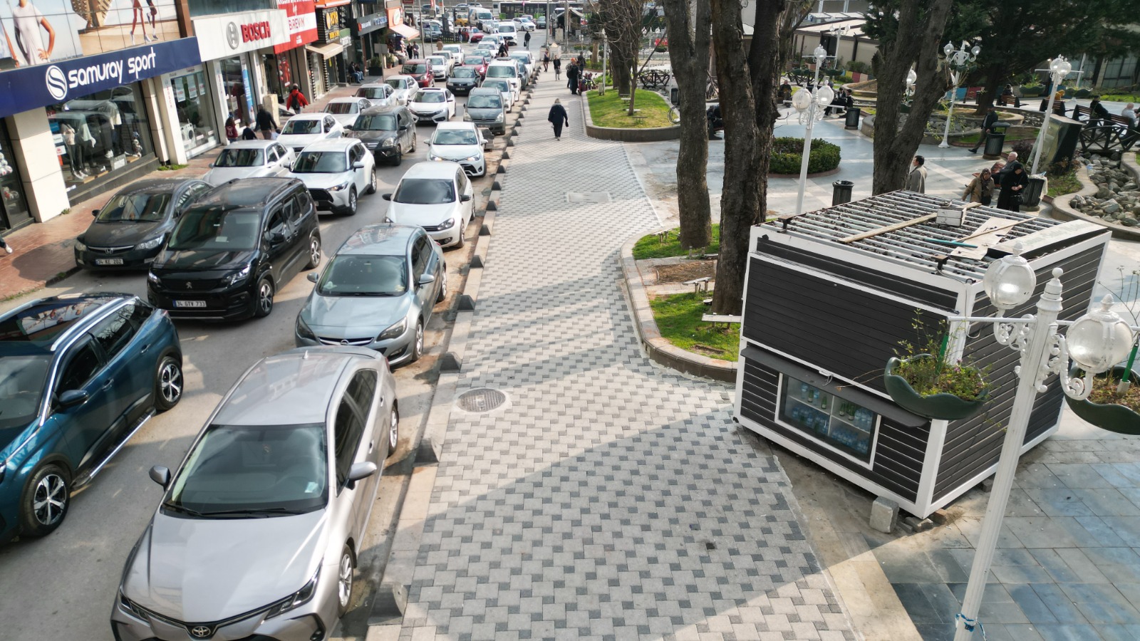 Fevziye Parkı’nda estetik kaldırım düzenlemesi (5)
