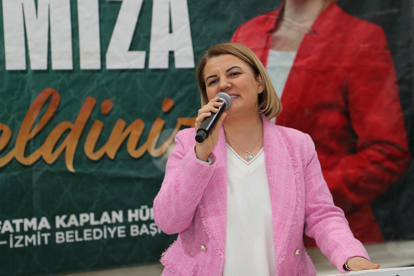 İzmit Belediye Başkanı Fatma Kaplan Hürriyet