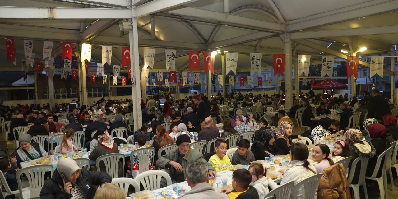 İZMİT BELEDİYESİ RAMAZAN SOFRASINI BU KEZ YENİŞEHİR’DE KURACAK