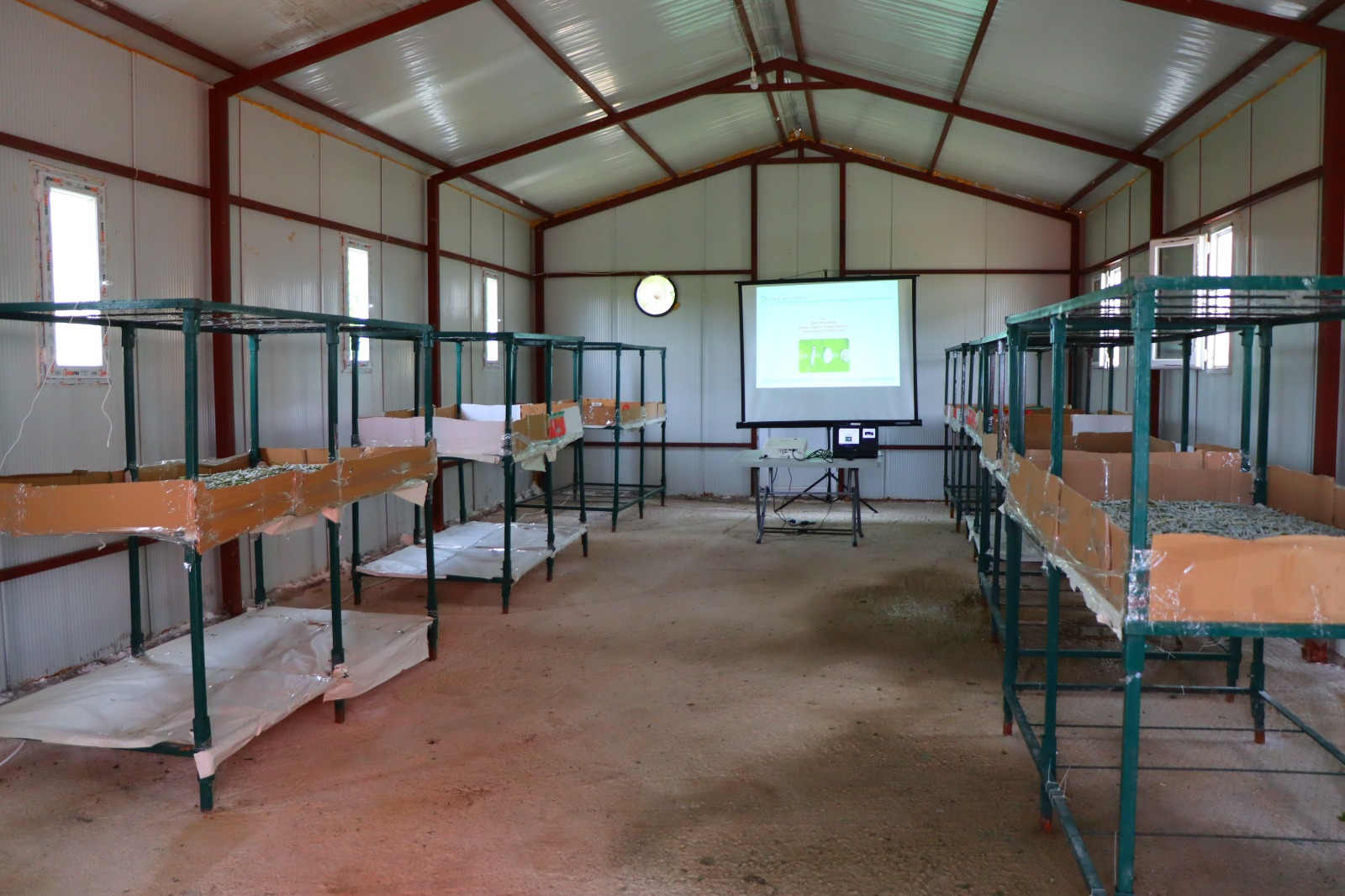 KOÜ öğrencileri İpekböceği Kozaevi’nde (18)