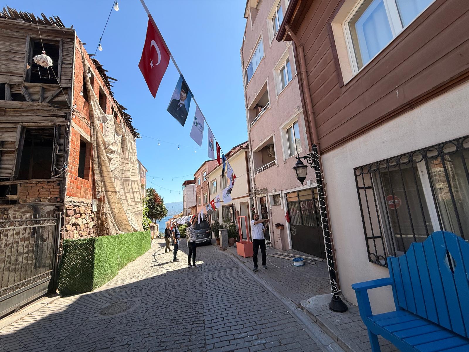 Kapanca sokaklari festivale hazirlaniyor (6) Kapanca sokaklari festivale hazirlaniyor (6)