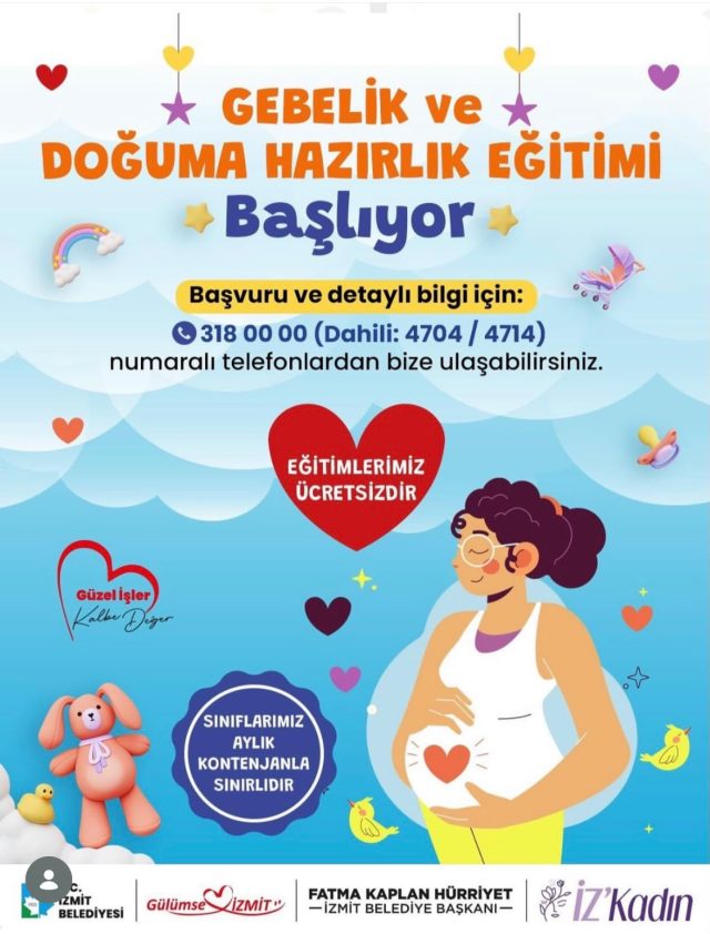 İZMİT BELEDİYESİNDEN ANNE ADAYLARINA BÜYÜK DESTEK