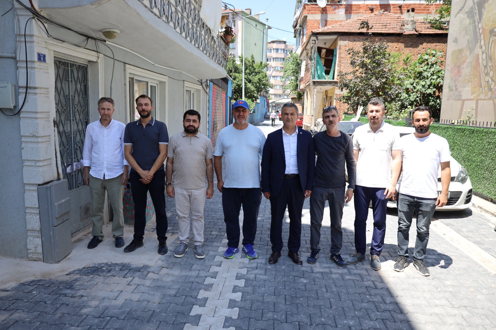 Izmit Belediyesinden Mehmet Ali Pasada yogun parke mesaisi (8)