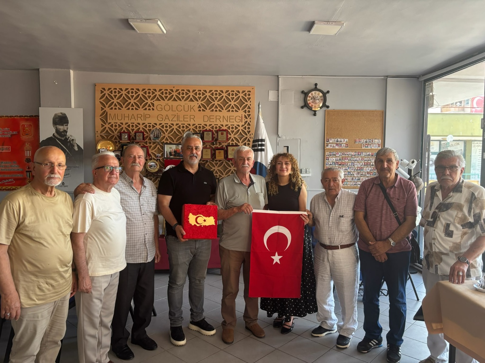 Izmit Belediyesinden Türkiye Muharip Gaziler Dernegi'ne ziyaret (1)