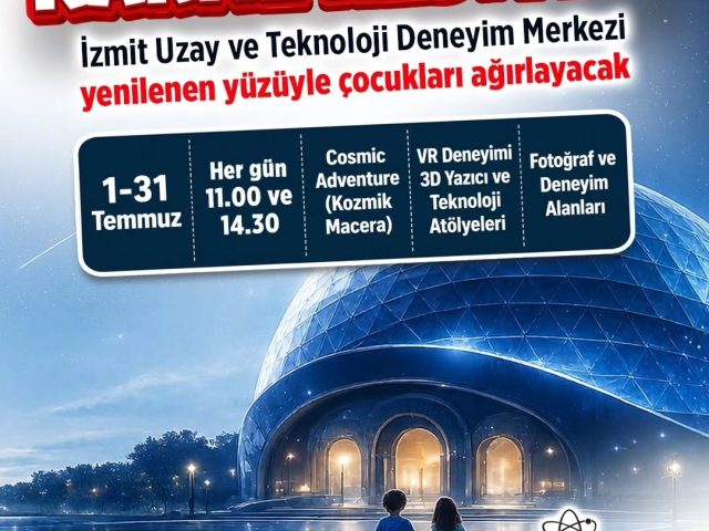 İZMİT BELEDİYESİNDEN ÇOCUKLARA BİLİM DOLU KARNE HEDİYESİ