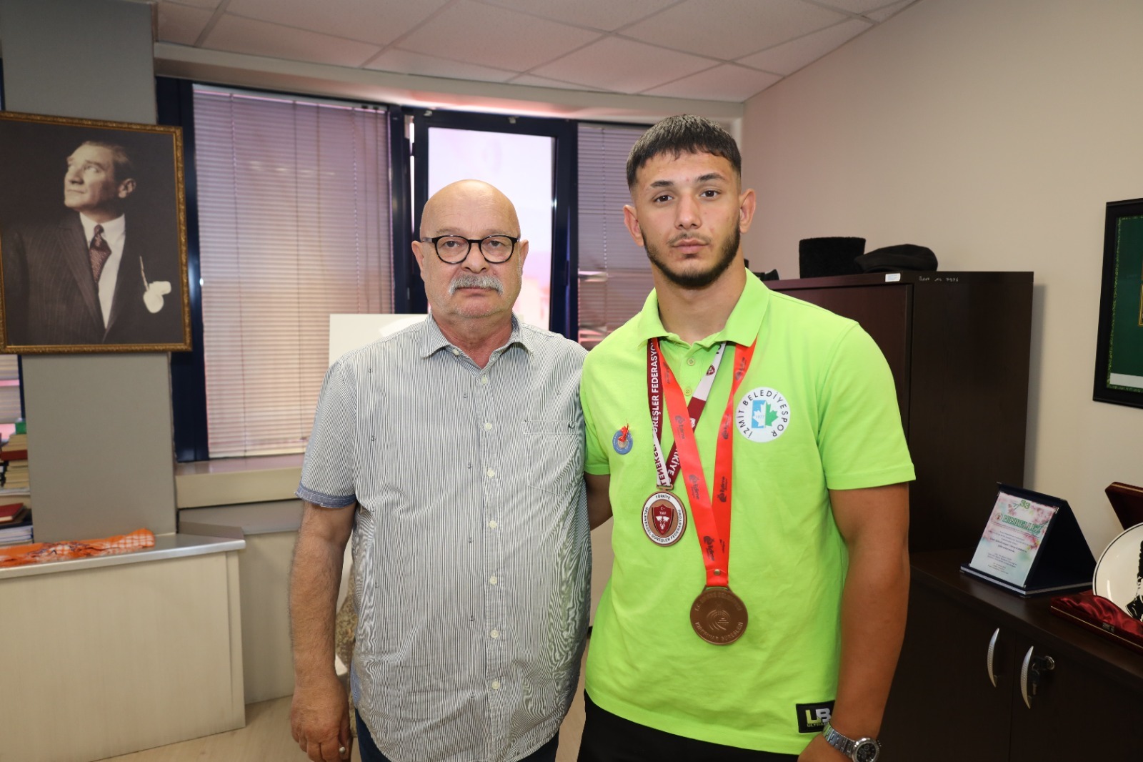 Yaşar Kardaş'ı ziyaret ettiler (1)